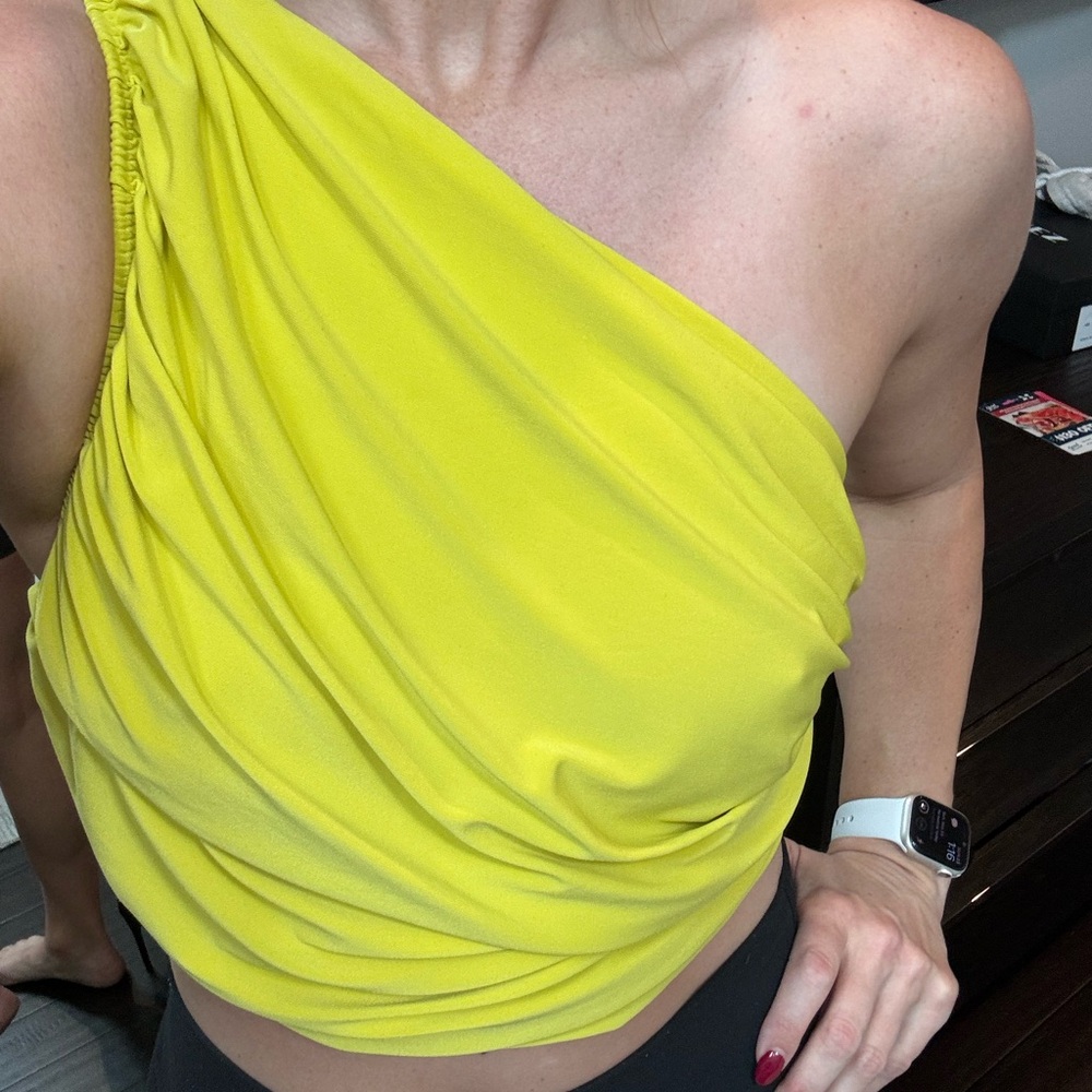 Norma Kamali Vibrant Yellow Top